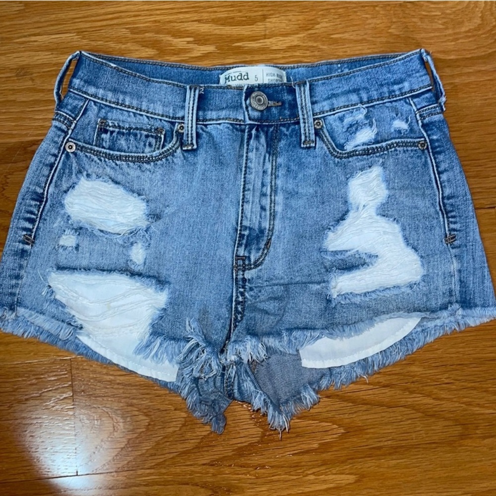 Womens Mudd Jean Shorts